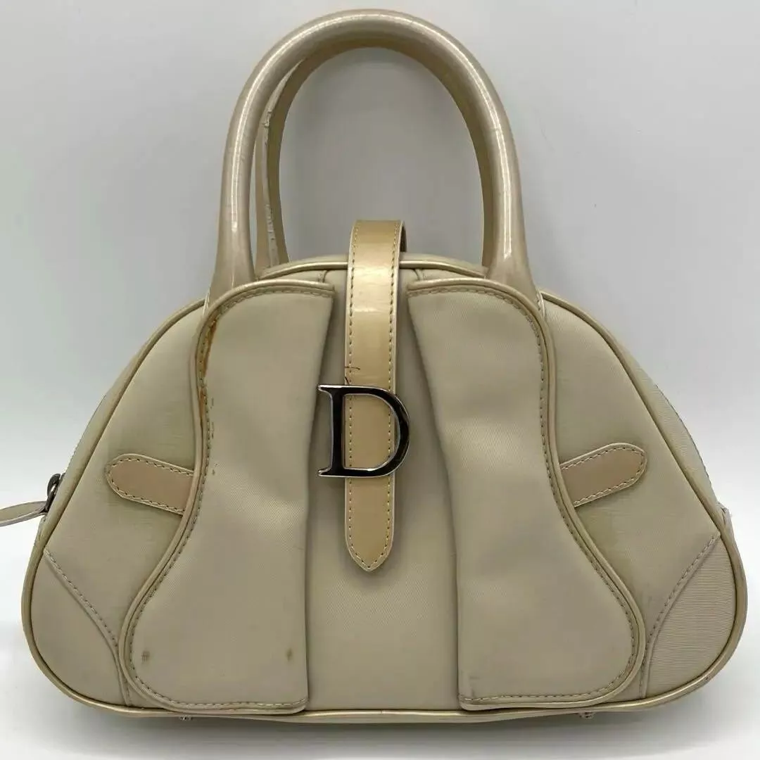 Sac à main Christian Dior double selle D quincaillerie