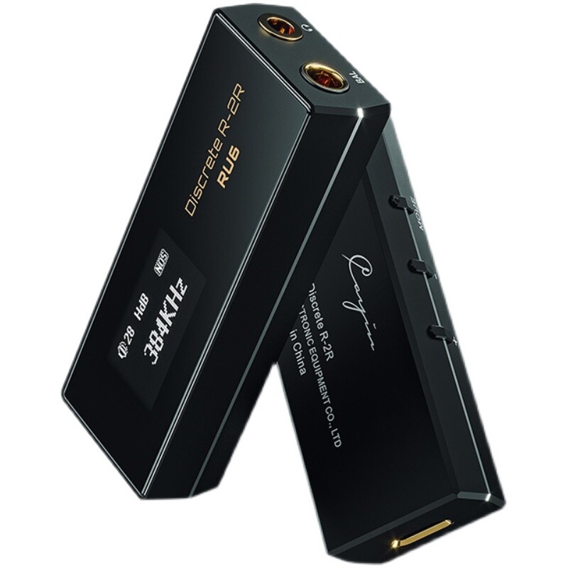 Cayin RU6 R-2R USB-C DAC Dongle portable decoding earphone