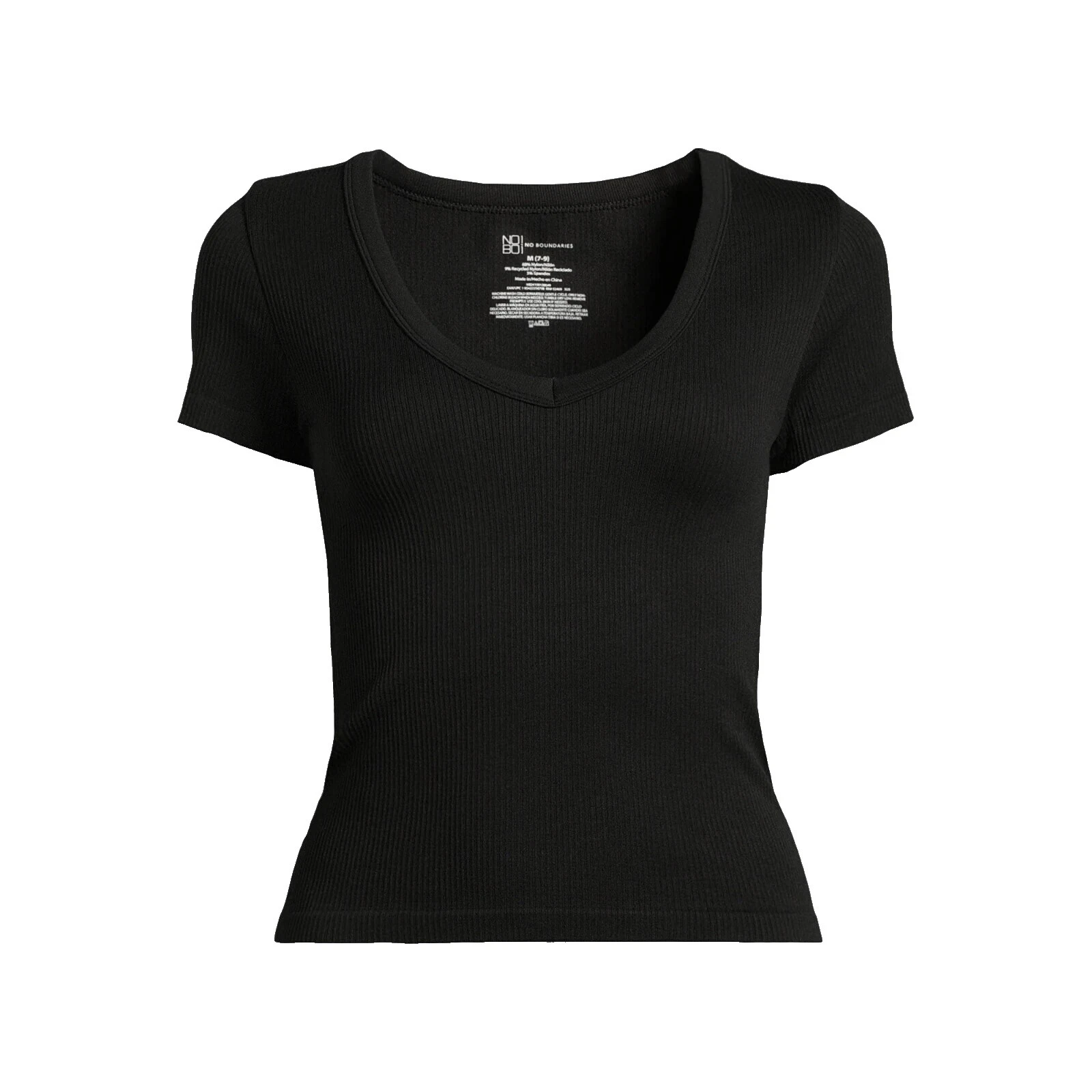 Tops Sólido No Boundaries Nylon para Mujeres