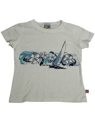 Charlie Rocket Girls Cotton Short Sleeve Tee T - Shirt Top Sizes 4 - 14
