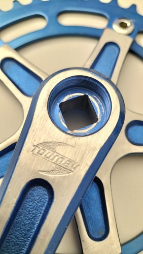 TAKAGI TOURNEY 170 CRANKS vintage old School BLUE - Foto 19 di 20