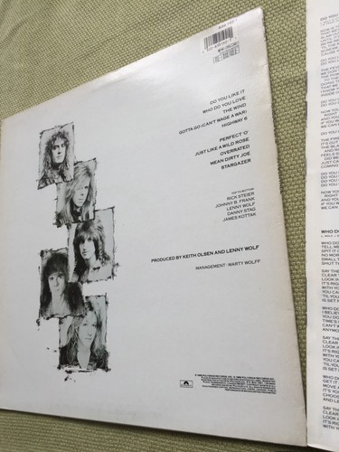 Kingdom Come 'In Your Face' LP original pressing hard rock heavy metal - Picture 9 of 11
