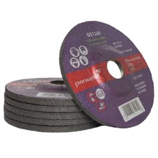 5" Grinding Discs 125 x 6mm Angle Grinder Discs for Metal (Box of 25) Parweld