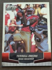 2004 Topps Draft Picks & Prospects Chrome #21 Terrell Owens Philadelphia Eagles 