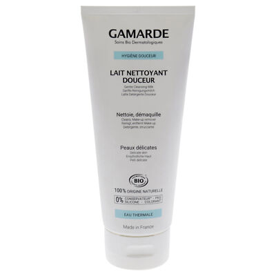 Gentle Cleansing Milk Make-up Remover by Gamarde for Women - 6.76 oz Cleanser