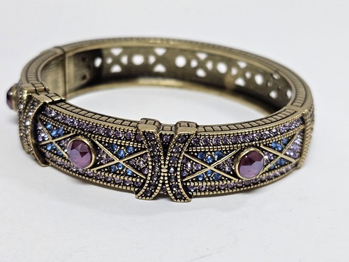 Designer Heidi Daus Crystal Bangle Bracelet