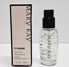 Three Mary Kay timewise Night Solution 1oz Dry to Oily Skin 026919 New