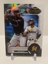 2022 Topps Gold Label Bryan De La Cruz Rookie Base Class 3 #65 Miami Marlins RC