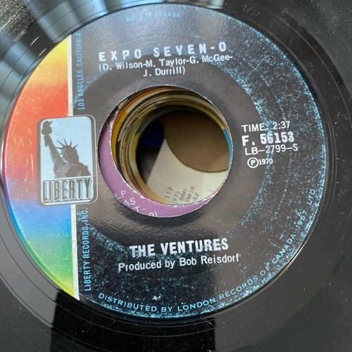 The Ventures - Expo Seven-O/Swan Lake F. 56153 45rpm VG+ R15