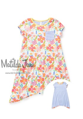 Matilda Jane Beyond the Gate Reversible Adventure Begins Dress Size 8 NWT
