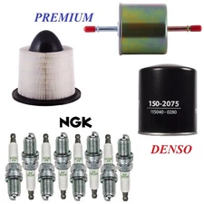 Tune Up Kit Filters Spark Plugs For FORD E-150 ECONOLINE V8 4.6L, 5.4L 1999-2002
