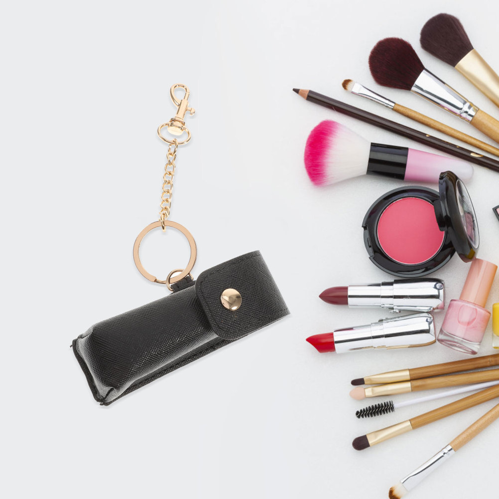 1PC lip gloss holder keychain lip balm holder Lip