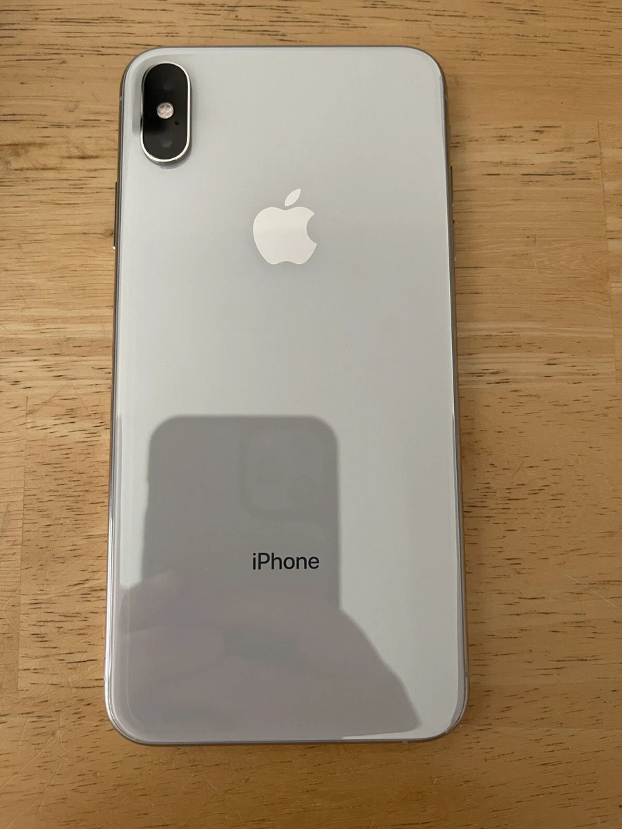 Apple iPhone XS Max - 256GB - Silver (Unlocked) A1921 (CDMA + GSM)