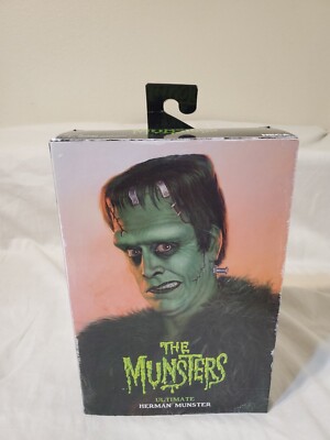 NECA The Munsters Ultimate Herman Munster 7  Action Figure Complete In Box