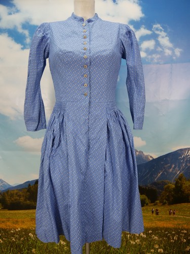 Herrlich wunderschön Wienernaht langarm fesches Dirndl mit Schürze Gr.36 - Bild 5 von 6