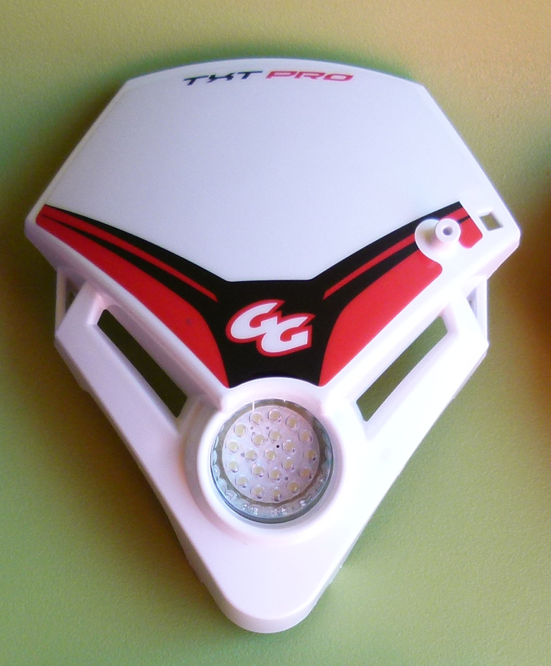 Plaque phare LED Gas Gas TXT Pro 2009 pour sorties nocturnes de trial