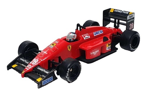 Onyx Micro World Mini Minière – Ferrari 412 T1 F1 N°27, Échelle 1/43 (Sans Rétro)