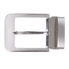 1 5/8" 40 mm Nickel Free Rectangular Clamp Belt Buckle