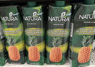 4 Pack Natura Pineapple Juice 946ml