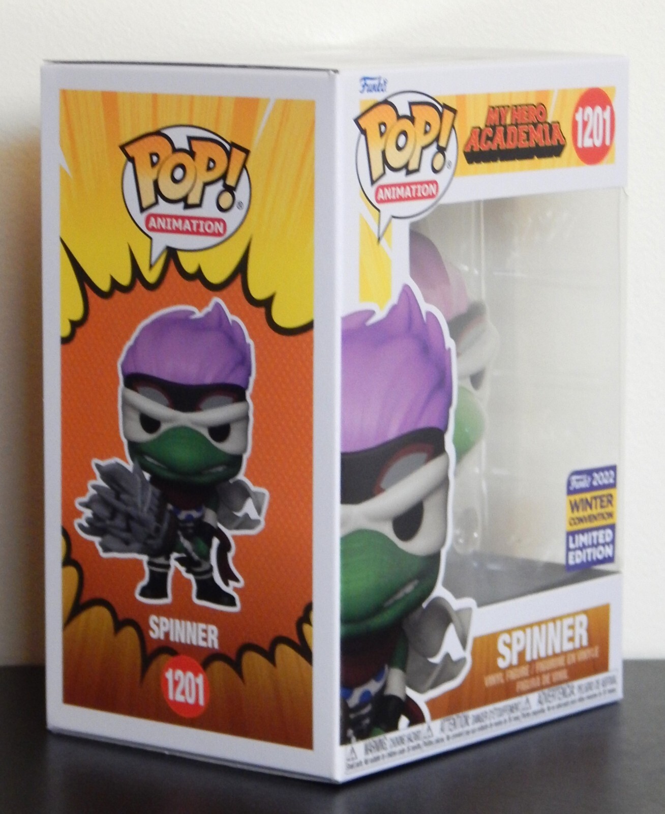 FUNKO POP! My Hero Academia SPINNER 1201 Winter Convention 2022 Limited - Foto 7
