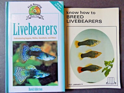 LOT # 11 - TWO BOOKS ON KEEPING LIVE BEARING FISH 