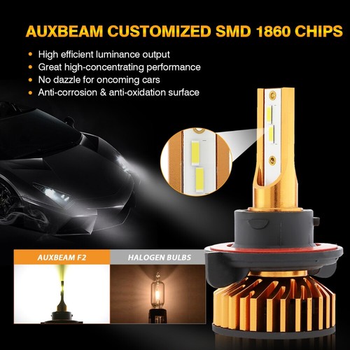 Faro LED AUXBEAM H13 para Ford F150 2004-2014 F250 F350 Super Duty 2005-2022 - Imagen 5 de 12