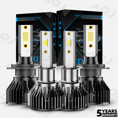 For Kia Rio Hatchback 2012-2018 6000K Led Headlight High/Low Beam 4 Bulbs Combo