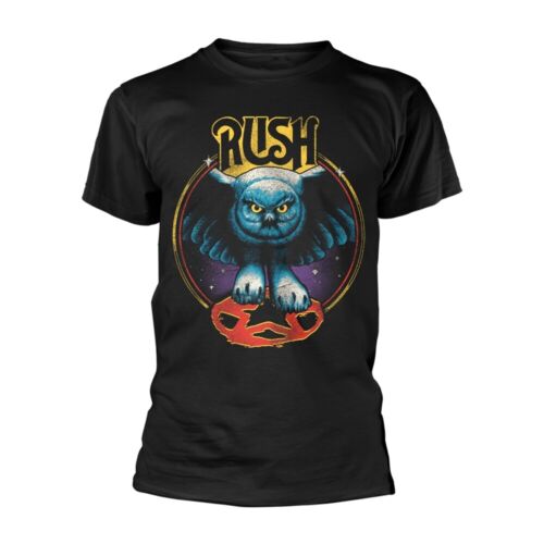 RUSH - OWL STAR BLACK T-Shirt X-Large - Picture 1 of 1
