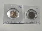 Lot of 2 Uncirculated Wheat Pennies