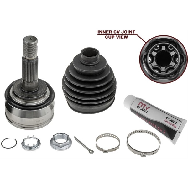 Gelenksatz Antriebswelle Vorne Links FüR Toyota Hilux VII Pick-Up _N1_ _N2_-image
