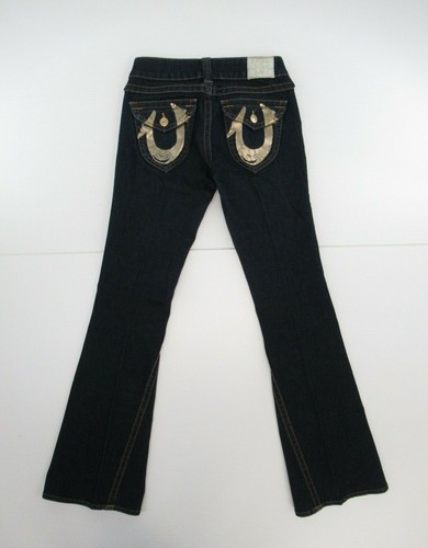 True Religion "Joey" Women's Flare Jeans Tag Size 28 #D634 - Picture 6 of 10