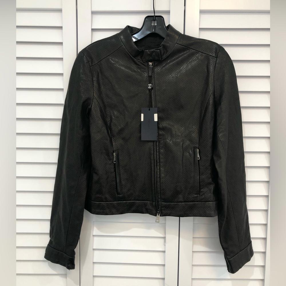 PRADA プラダ ライダース 茶 40(M位) 4103725E0075 s-l1200.jpg
