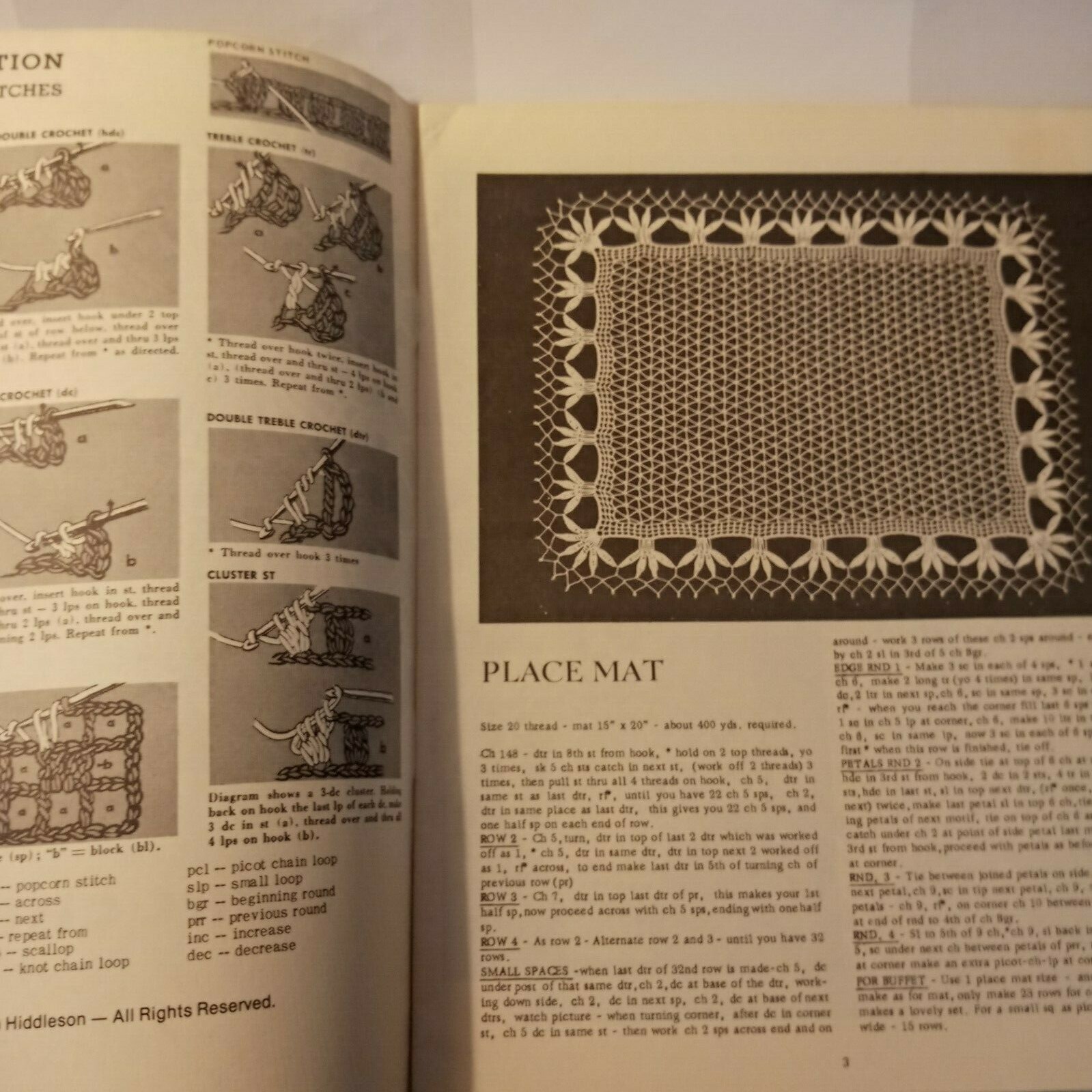 Vintage 70s Elizabeth Hiddleson Original Crochet Designs Patterns Vol 2 Booklet