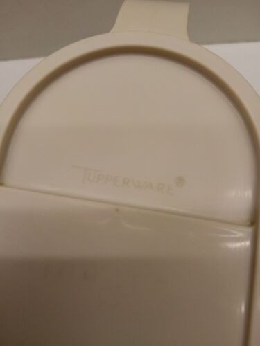 Brocca e coperchi brocche porta frigo Tupperware vintage 2 x beige - Foto 8 di 13