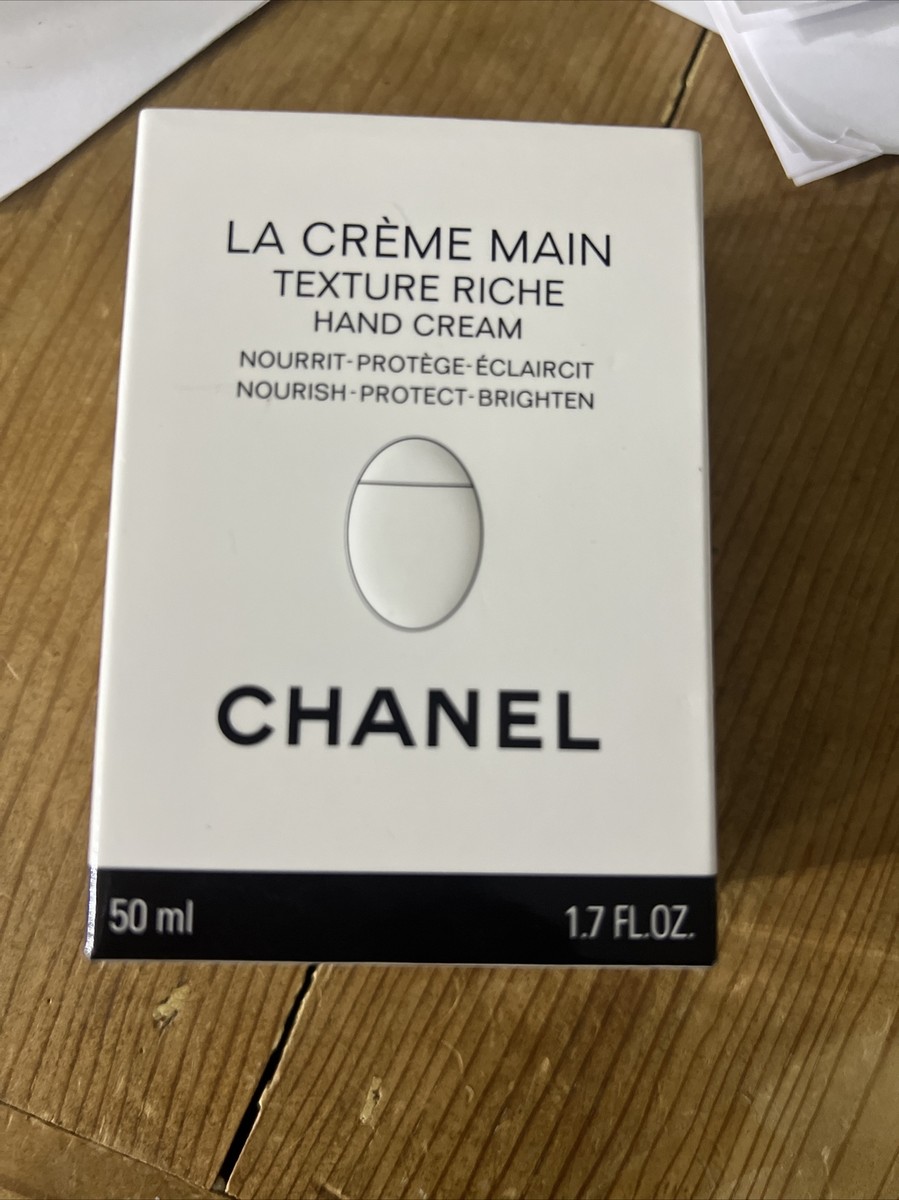 CHANEL LA CREME MAIN Texture Riche Hand Cream 1.7 oz / 50 ML NIB