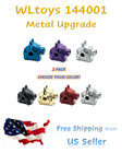 Upgrade Front & Back Metal Gear Box Shell For Wltoys 144001 1/14 RC Car Parts