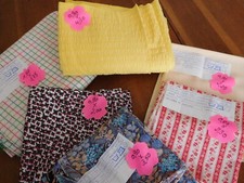 *Vintage* hochwertiges Stoffpaket, ideal für Kostüm/Kleid 60-70ger Jahre   Nr. 2