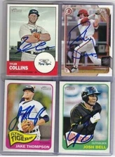 MLB MAJOR LEAGUE BASEBALL AUTO AUTOGRAPH AUTOGRAPHED SIGNED PICK PLAYER CARD