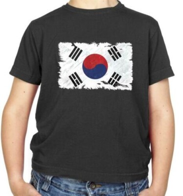 Südkorea Flagge Kinder - Seoul - Koreanisch - Republik - Flaggen - Country