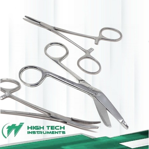 First Aid Kit Refill: Sterile General Kit w/Scissors, Forceps, Tweezers - Picture 1 of 4