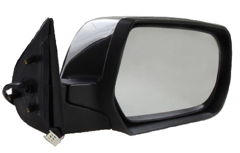Aftermarket Chrome Electric Door Mirrors Pair – For Mazda BT-50 UN 2006-2011, Complete Assembly
