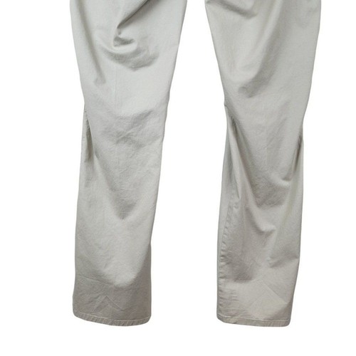 Peter Millar Soft Touch Twill Trouser Light Sand Pima Cotton Pants Size 42x36 - Picture 11 of 12