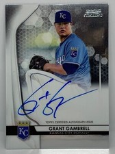 2020 Grant Gambrell AUTO Topps Bowman Sterling KC Royals BSPA-GG