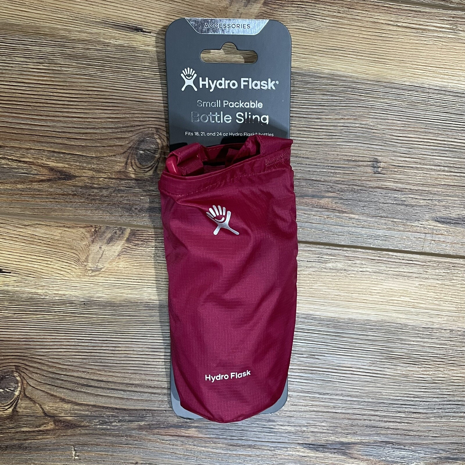 Hydro Flask 18-24 Oz Packable Bottle Sling Pink for Hiking Camping Travel