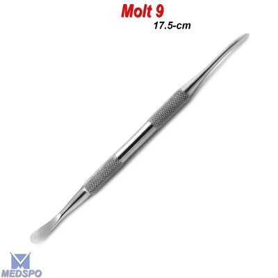 Dental Molt  # 9 Periosteal Elevator Double End Surgical Implant Instruments