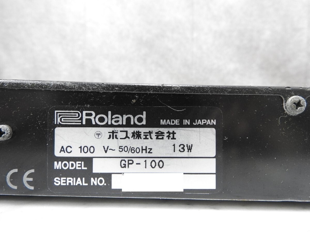Roland GP-100 Guitar Preamp Processor Multi Effector Good GP | eBay