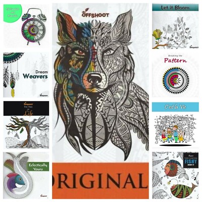 Colouring Books for Grown Ups    (Detailed images for experienced colourists)