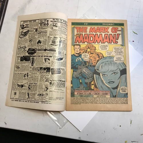 Fantastic Four #82 jack kirby cvr Marvel 1969 Inhumans/Black Bolt App nice comic - Picture 3 of 4