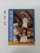 1992 Kellogg's College Basketball Greats #12 Charles Smith Pittsburgh Panthers