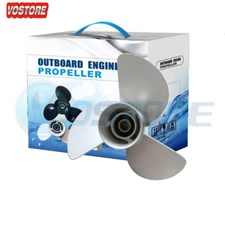 10 5/8x12 Boat Propeller For Yamaha 25-60HP 6H5-45952-00-00 Aluminum Prop 10.625